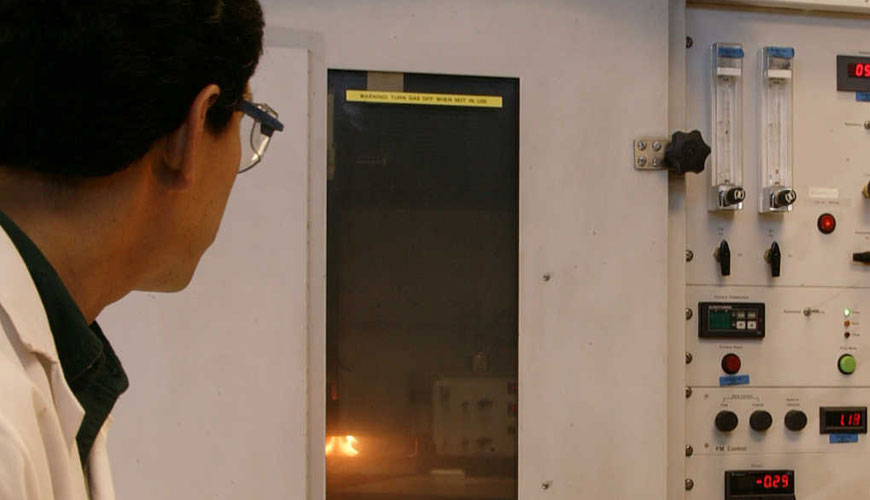 DIN 53436-3 Yangın Atıklarının Zehirlilik Testi - Soluma Toksisitesini Test Etme Metodu