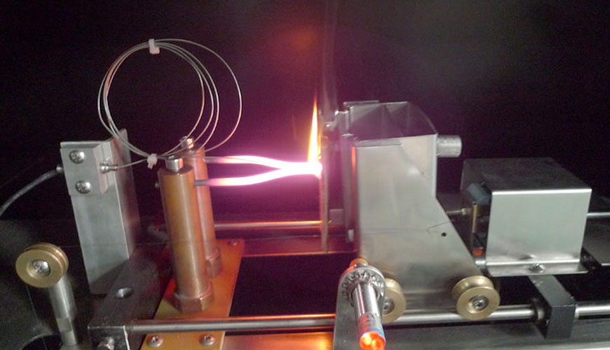 DIN 53438-3 測試可燃材料 - 對小火焰的點火響應 - 表麵點火的標準測試方法
