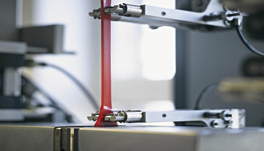 DIN 53457 Plastiklerin Test Edilmesi - Çekme - Basma ve Eğilme Testi ile Elastisite Modülünün Belirlenmesi