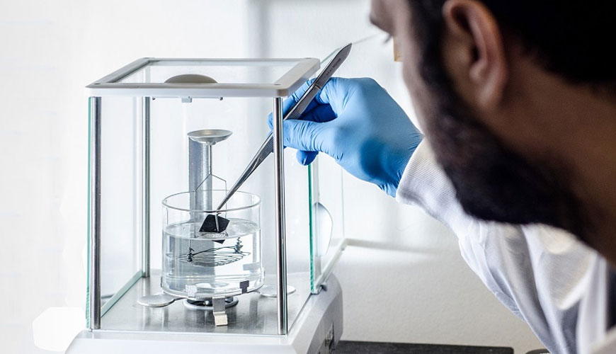 DIN 53495 Plastiklerin Test Edilmesi - Su Emiliminin Belirlenmesi için Standart Test