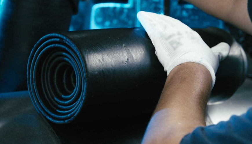 DIN 53515 Kauçuk Elastomerlerin ve Plastik Filmin Yırtılma Mukavemetinin Çentikli Graves Açı Test Parçası Kullanılarak Belirlenmesi