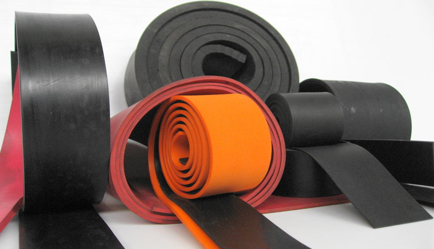 DIN 53547 Kauçuk ve Elastomerlerin Testi - Basınç Gerilimi Altında Elastomerlerin Sürünmesinin Belirlenmesi