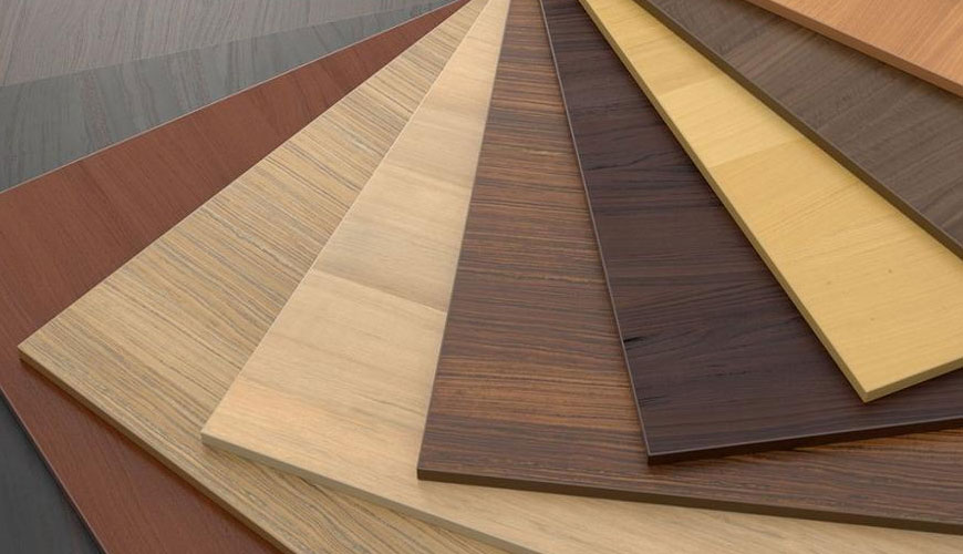 DIN 53799 Aminoplastik Reçineler Bazında Dekoratif Lamine Levhalar için Test Metodu