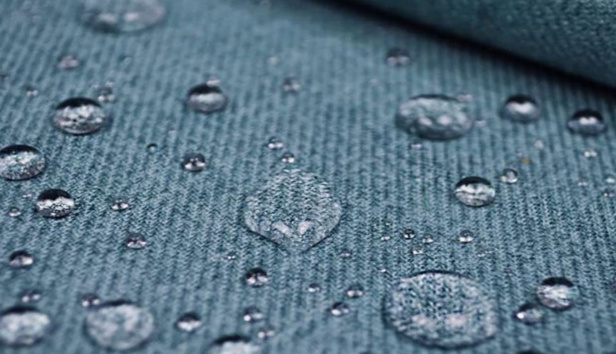 DIN 53924 Tekstil Kumaşlarının Islatma Suyunun Hızı için Standart Test