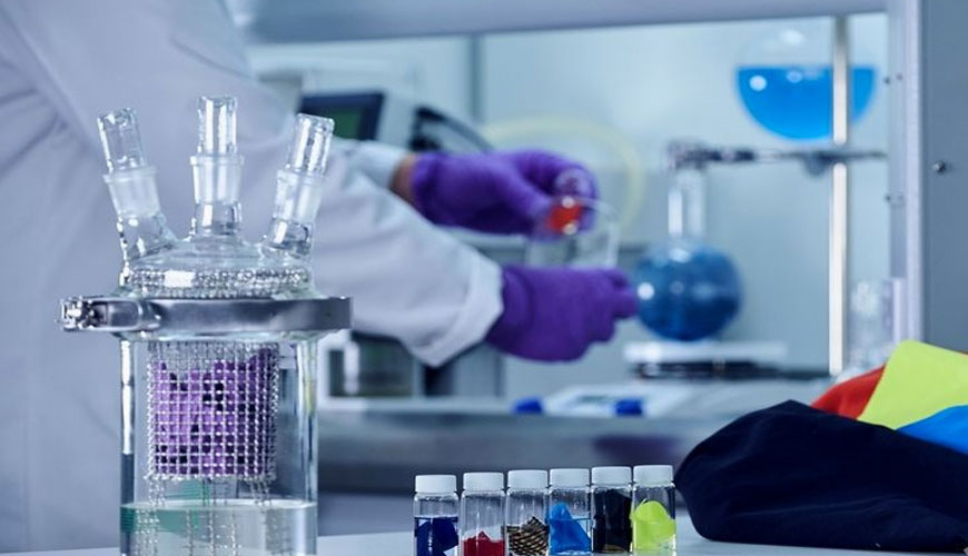 DIN 54233-4 Pruebas de textiles: determinación de metales extraíbles con solución de saliva sintética