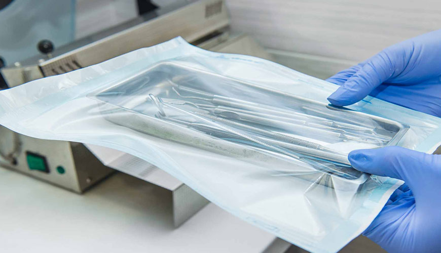 DIN 58953-5 Sterilisation – Test für gekreppte und glatte Sterilisationspapierbögen zum Verpacken sterilisierter Produkte DIN 58953-5 Sterilisation – Test für gekreppte und glatte Sterilisationspapierbögen zum Verpacken sterilisierter Produkte