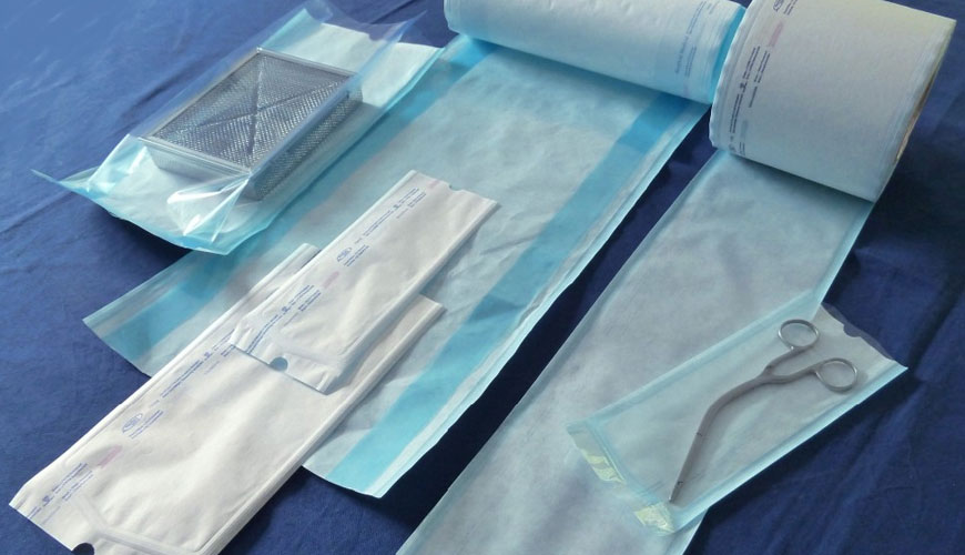 DIN 58953-7 Sterilizálás – 7. rész: Sterilizálási papír – Nem szőtt csomagolóanyag – Papírzacskók és lezárható zacskók, valamint orsók használata