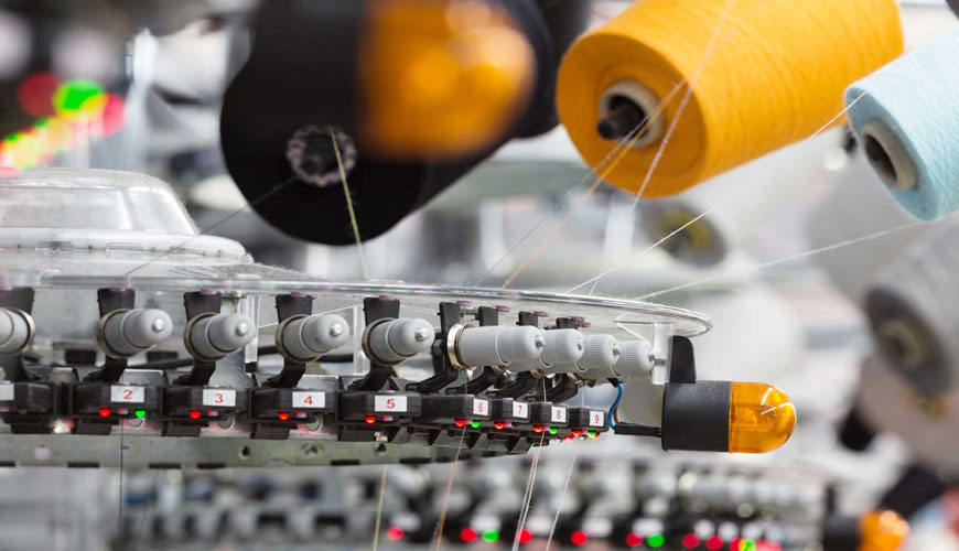 DIN 62136-1 Mesin dan Aksesori Tekstil - Pengujian Pelumas Jarum dan Pemberat untuk Mesin Rajut Jarum Independen