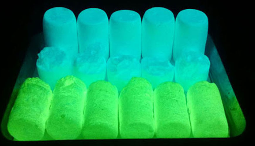 DIN 67510-2 Photolumineszierende Pigmente und Produkte – Prüfung zur Feldmessung phosphoreszierender Produkte