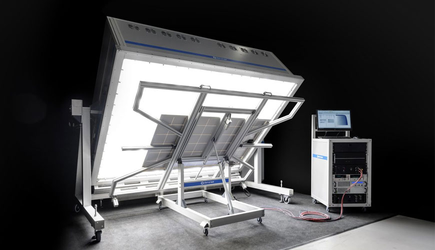 Preskusni standard DIN 75220 za staranje avtomobilskih komponent v solarnih simulacijskih enotah
