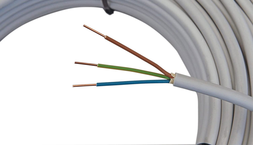 DIN VDE 0250 Güç Kurulumları için Kablolar, Teller ve Esnek Kablolar için Test Standartları