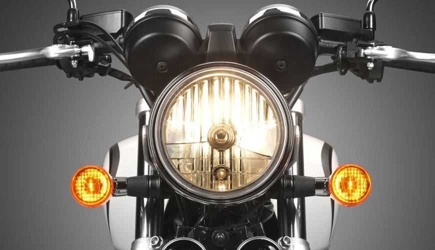 ECE R-50 Standard Test for Approval of Lighting Systems for Motorcycles and Mopeds