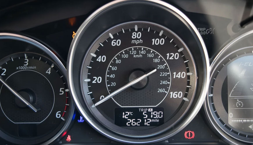 ECE R39 Hız Ölçer Donanımı ve Yerleştirilmesi Konusunda Motorlu Taşıtların Onayı için Standart Test