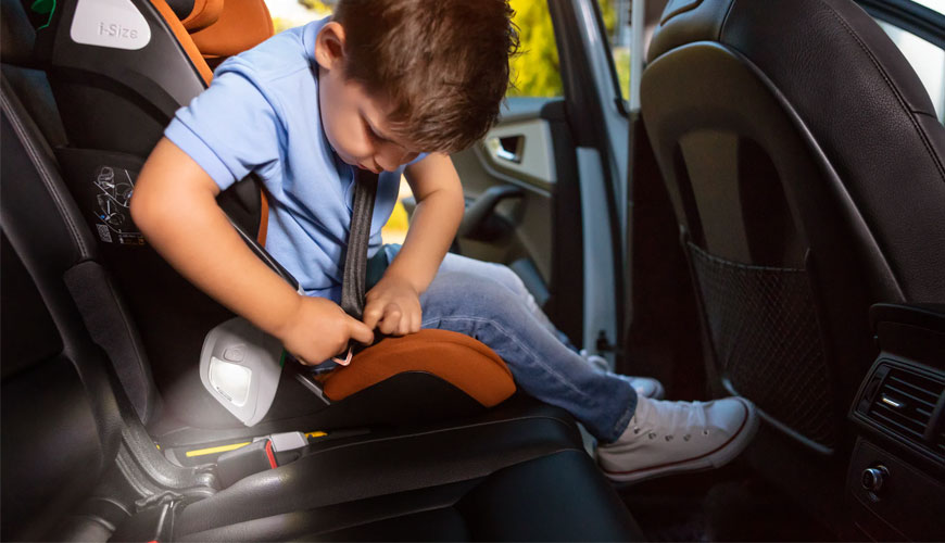 Giấy chứng nhận phê duyệt loại xe ECE R44 dành cho trẻ em