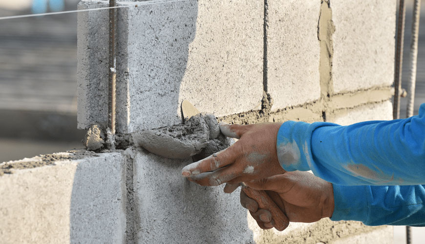 EN 1015-18 Test Methods for Masonry Mortar, Part 18: Standard Test for Determination of Water Absorption Coefficient Due to Capillary Effect of Hardened Mortar
