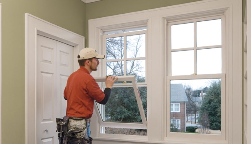 EN 1026 Pencereler ve Kapılar, Hava Geçirgenliği için Standart Test Yöntemi