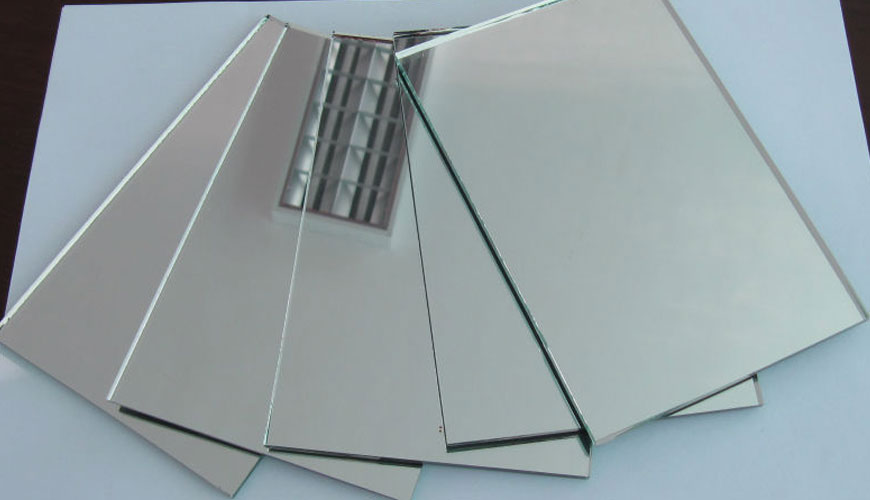 EN 1036-1 Zasteklitev zgradb - Ogledala iz flot stekla s srebrno prevleko za notranjo uporabo - 1. del: Definicije - Zahteve in preskusne metode
