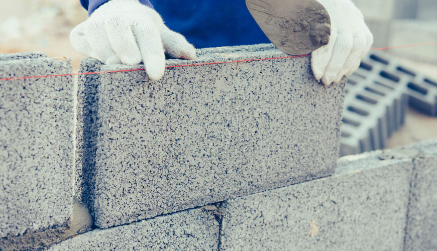 EN 1052-1 Duvarcılık için Test Yöntemleri, Bölüm 1: Basınç Dayanımının Belirlenmesi için Standart Test