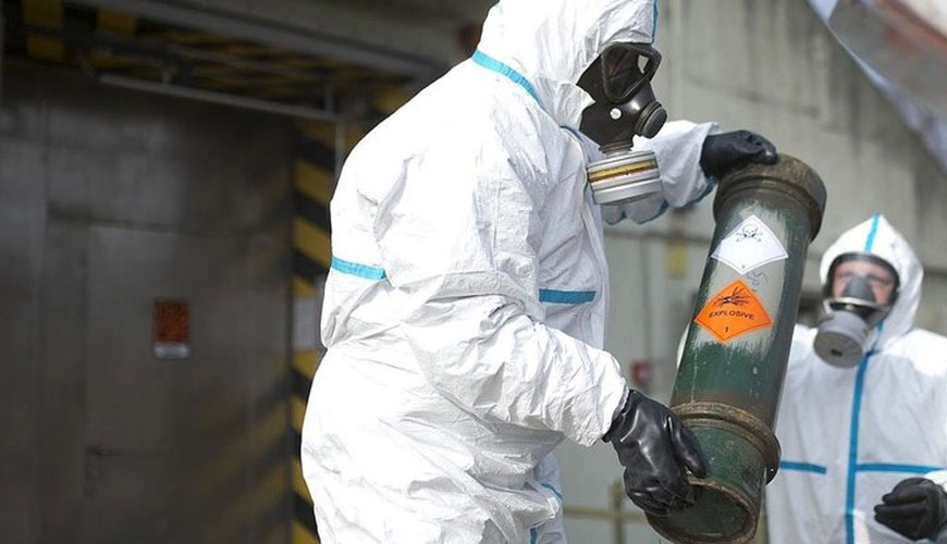 Thử nghiệm tiêu chuẩn EN 1073-2 cho quần áo bảo hộ chống ô nhiễm phóng xạ