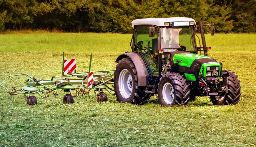 EN 10975 Traktorji in stroji za kmetijstvo - Standardno testiranje traktorjev in samohodnih strojev, ki jih upravlja upravljavec
