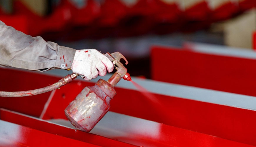 EN 11507 Boyalar ve Vernikler, Kaplamaların Suni Hava Koşullarına Maruz Kalması, Floresan UV Lambalarına ve Suya Maruz Kalması için Standart Test