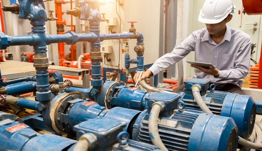 EN 1151-2 Pompalar - Rotodinamik Pompalar - Yapı ve Akışkan Kaynaklı Gürültünün Ölçülmesi için Gürültü Deney Kodu