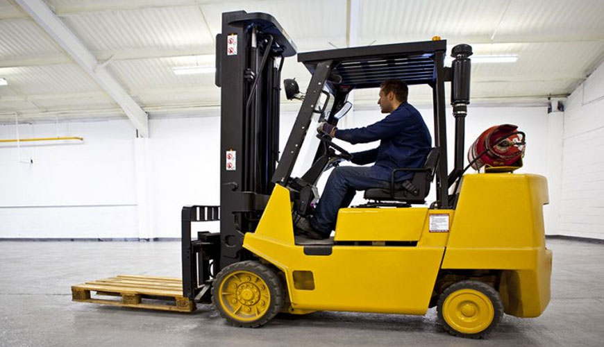 EN 1175-1 Endüstriyel Forkliftlerin Güvenliği - Pille Çalışan Kamyonlar için Test