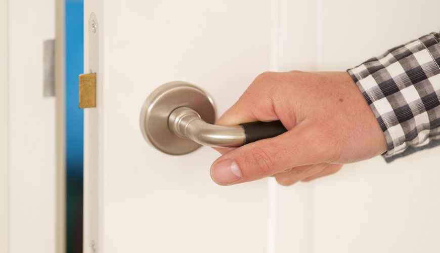 EN 12046-2 Çalışma Kuvvetleri, Test Yöntemi, Bölüm 2: Kapılar için Standart Test