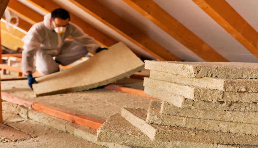 EN 12089 Bina Uygulamaları için Isı Yalıtım Ürünleri - Bükülme Davranışının Belirlenmesi Testi