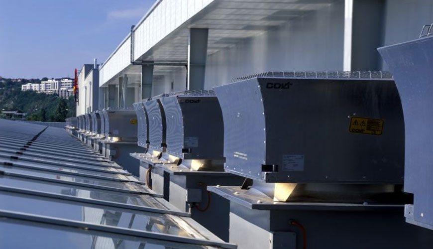 EN 12101-4 Duman ve Isı Kontrol Sistemleri - Bölüm 4: Duman ve Isı Havalandırması için Kurulu SHEVS Sistemleri Testi