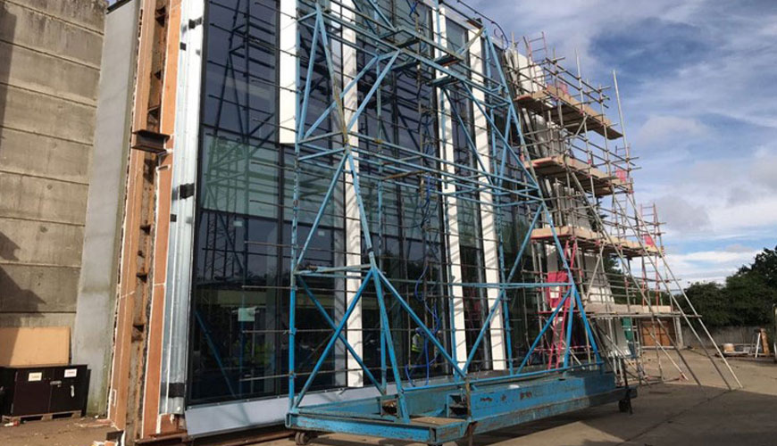 EN 12153 Giydirme Cephe - Hava Geçirgenliği için Standart Test