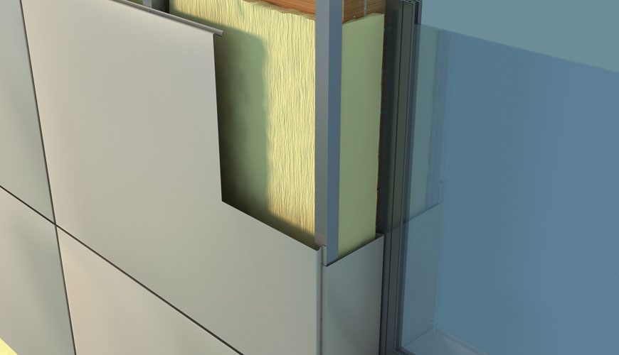 EN 12179 Giydirme Cephe, Rüzgar Yüküne Direnç, Test Yöntemi