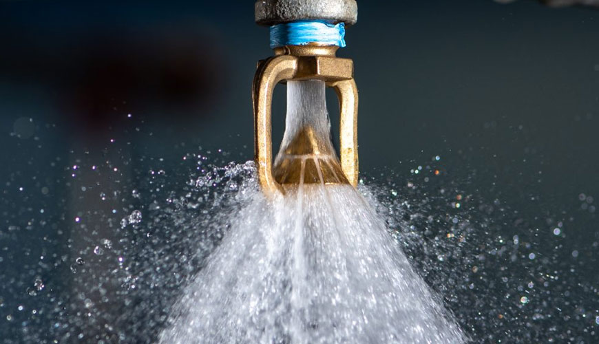 EN 12259-2 Yağmurlama ve Su Püskürtme Sistemleri için Bileşenler - Islak Alarm Vanası Düzenekleri