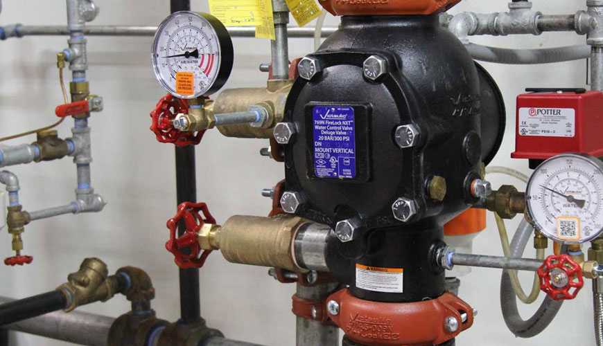 EN 12259-4 Hệ thống chữa cháy cố định - Linh kiện cho hệ thống phun nước và phun nước - Báo động động cơ nước