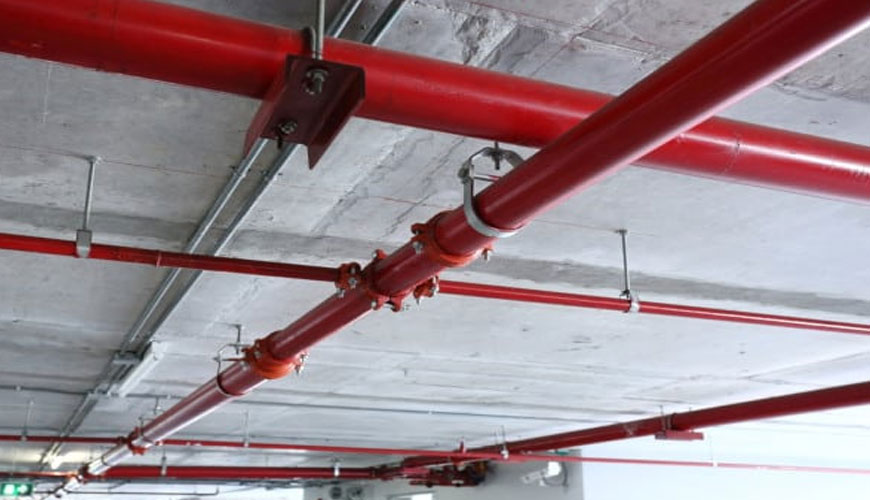 EN 12259-7 Hệ thống chữa cháy cố định - Linh kiện cho hệ thống phun nước và phun nước - Giá treo ống
