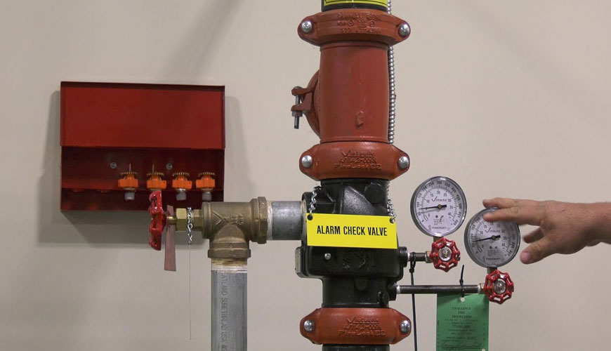 EN 12259-8 Fire Protection - Components for Automatic Sprinkler Systems - Pressure Switches