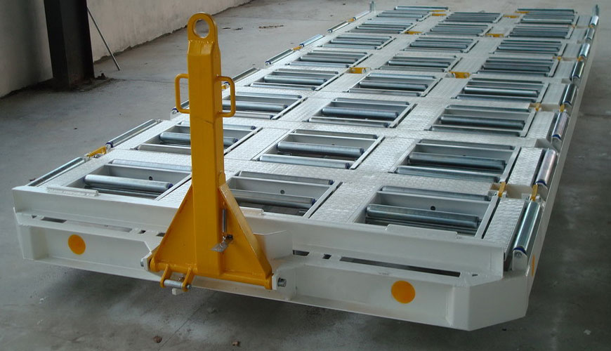 EN 12312-11 Aircraft Ground Support Equipment Part 11: Testing of Container-Pallet Dollies and Free Cargo Trailers