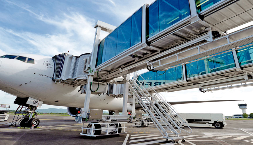 EN 12312-4 تجهیزات پشتیبانی زمینی هواپیما قسمت 4: تست استاندارد برای پل های سواری مسافر