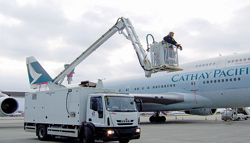 EN 12312-6 Aircraft Ground Support Equipment Part 6: Standard Test for De-icers and Anti-Icing Equipment