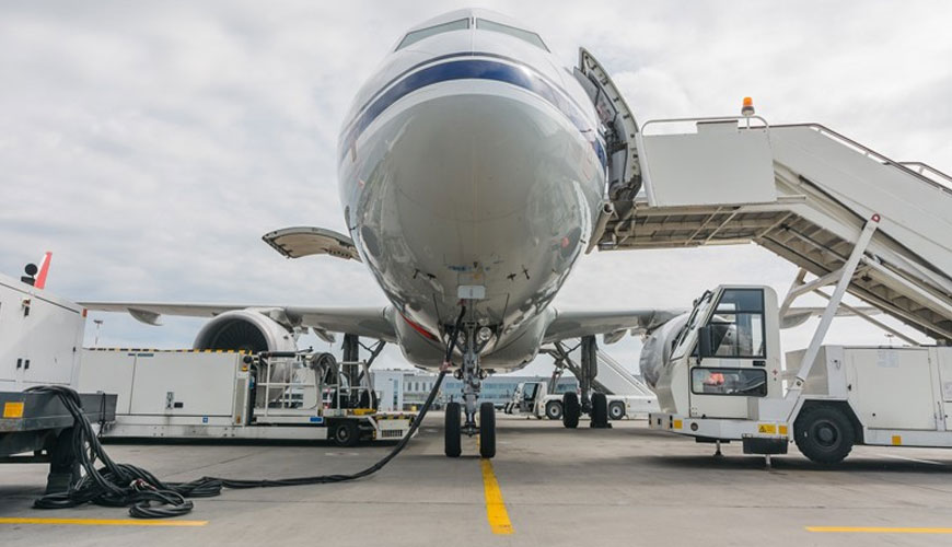 EN 12312-7 Uçak Yer Destek Teçhizatı Bölüm 7: Uçak Hareket Teçhizatı Testi