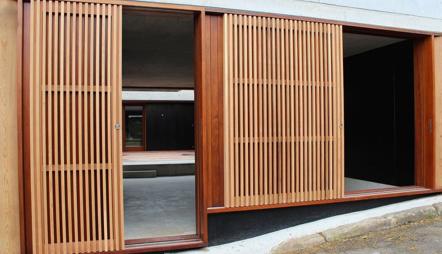 EN 12365-4 Bina Donanımı, Kapılar, Pencereler, Panjurlar ve Giydirme Cepheler için Conta ve Yalıtım