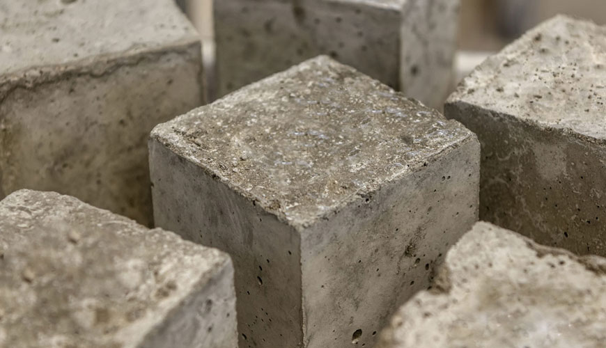 Композиционный цемент. Проба бетона 3д.