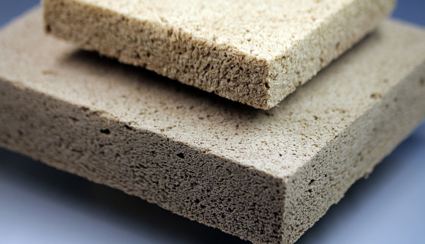 EN 12431 Bina Uygulamaları için Isı Yalıtım Ürünleri - Yüzer Döşeme Yalıtım Ürünleri için Kalınlık Tayini Testi