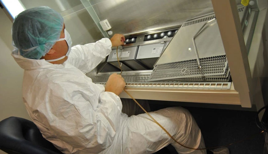 EN 12469 Biotehnologija – merila delovanja za mikrobiološke varnostne omare