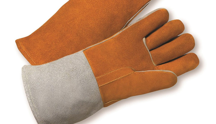 EN 12477 Test zaščitnih rokavic za varilce