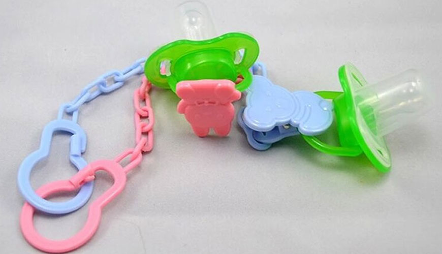EN 12586 Child Use and Care Products - Pacifier Holder - Safety Requirements and Test Methods