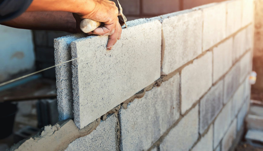 EN 12602 Otoklavlanmış Gaz Betonun Prefabrik Takviyeli Bileşenleri için Standart Test Yöntemi