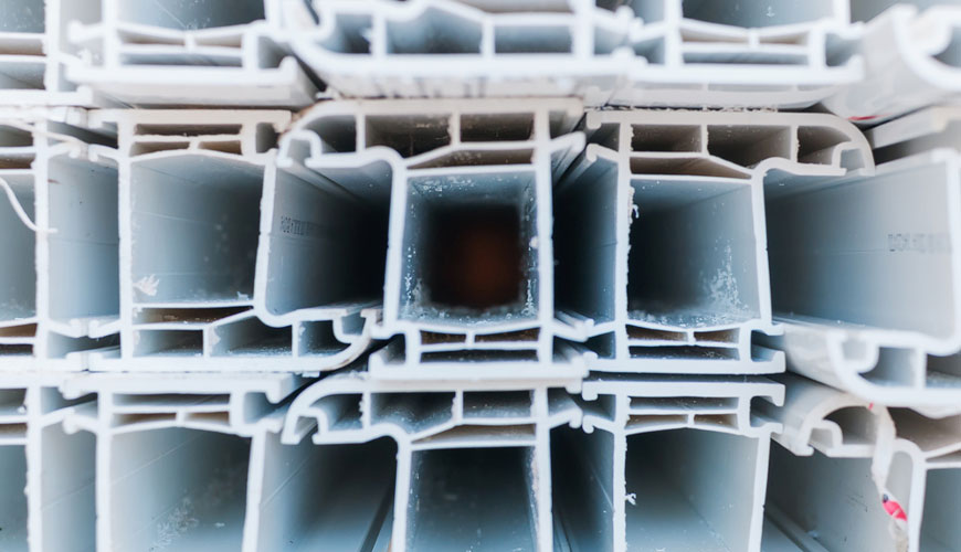 EN 12608-1 Pencere ve Kapı İmalatı için Plastikleştirilmemiş Profiller ,  Açık Renkli Yüzeylere Sahip Kaplanmamış PVC-U profiller