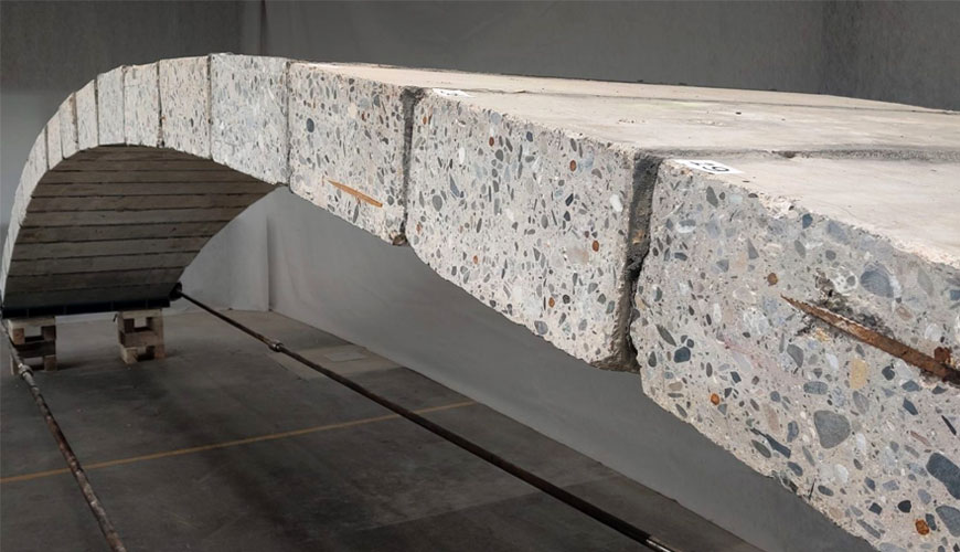 EN 12615 Beton Yapıların Korunması ve Onarımı İçin Eğimli Kesme Dayanımını Testi