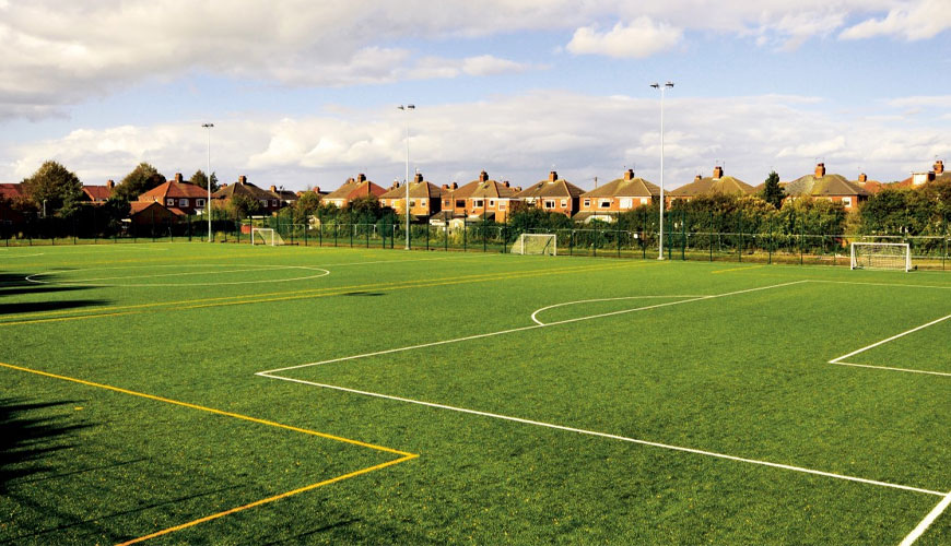 EN 12616 Spor Alanları için Yüzeyler - Su Sızma Oranının Tayini